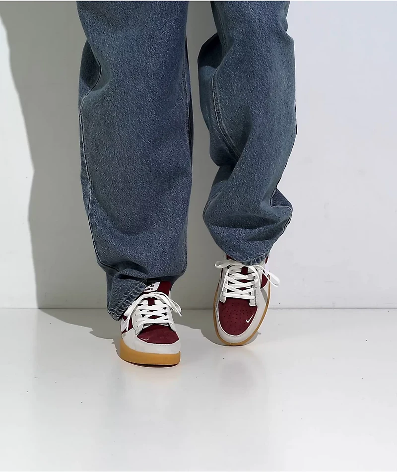 Nike SB Force 58 Team Red & Summit White Skate Shoes