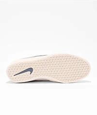Nike SB Force 58 White, Ashen Slate & Sail Skate Shoes