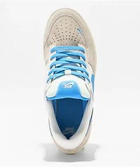 Nike SB Force 58 White & Baby Blue Skate Shoes