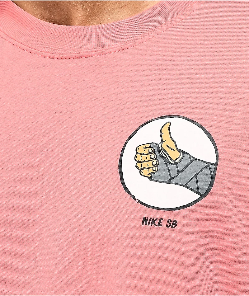 Nike SB Fracture Pink T-Shirt