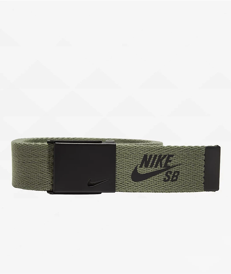 Nike SB Futura Olive Green Web Belt