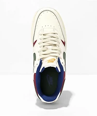 Nike SB Gamma Force Sail, Fir, Wheat Gold & Team Red Skate Shoes