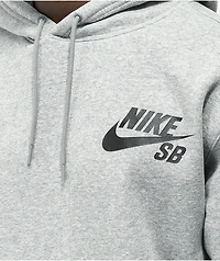 Nike SB Icon Dark Heather Grey Hoodie