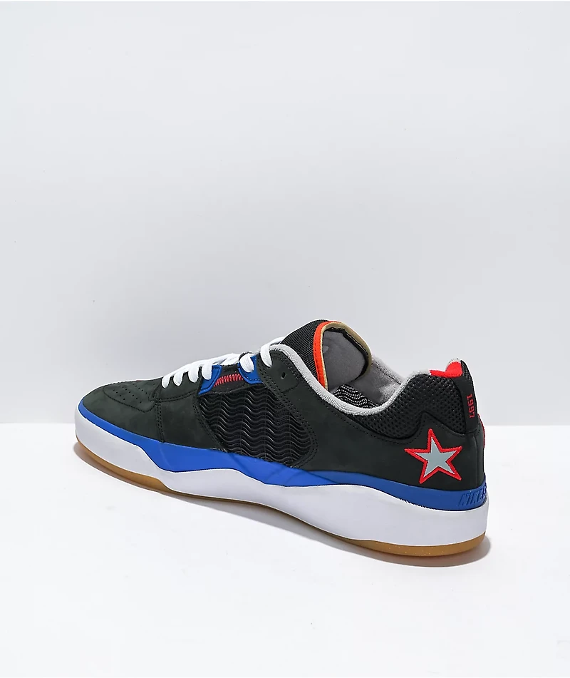 Nike SB Ishod RM Black, Royal Blue, & University Red Skate Shoes