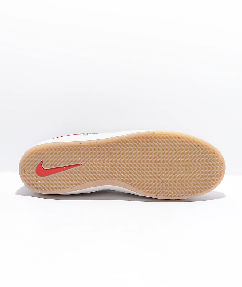 Nike SB Ishod RM Seafoam & University Red Skate Shoes