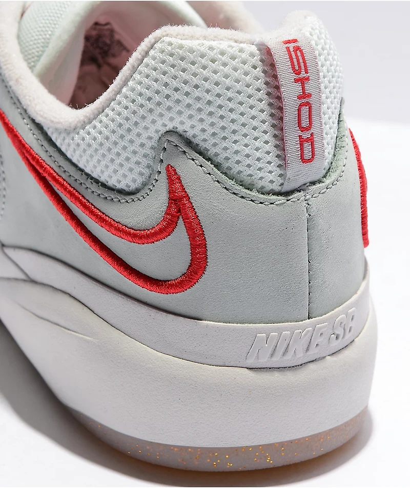 Nike SB Ishod RM Seafoam & University Red Skate Shoes