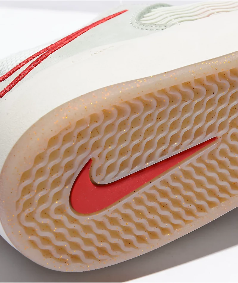 Nike SB Ishod RM Seafoam & University Red Skate Shoes