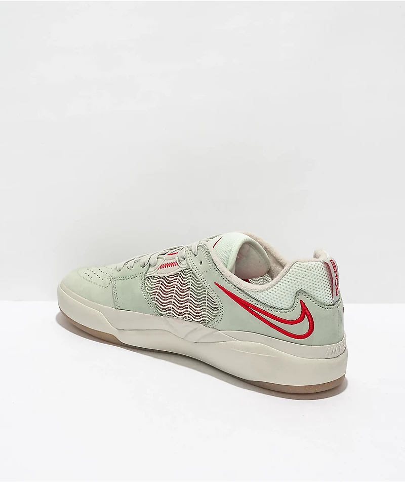 Nike SB Ishod RM Seafoam & University Red Skate Shoes