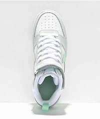 Nike SB Kids Court Borough Platinum White & Mint Shoes