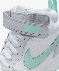 Nike SB Kids Court Borough Platinum White & Mint Shoes