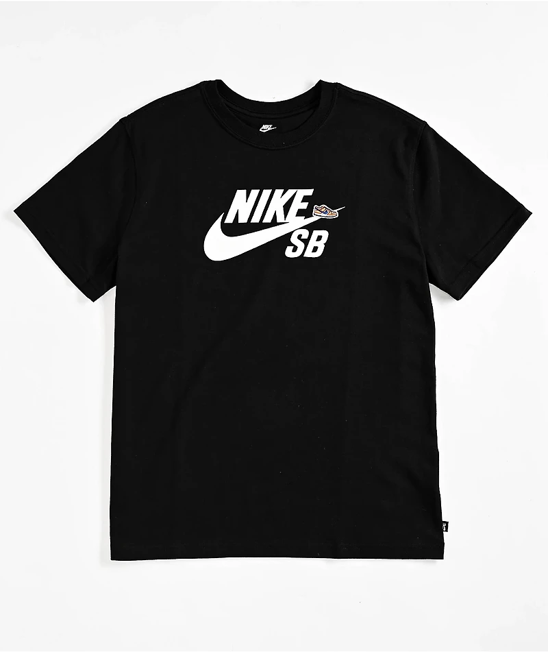Nike SB Kids Dunk Patch Black T-Shirt