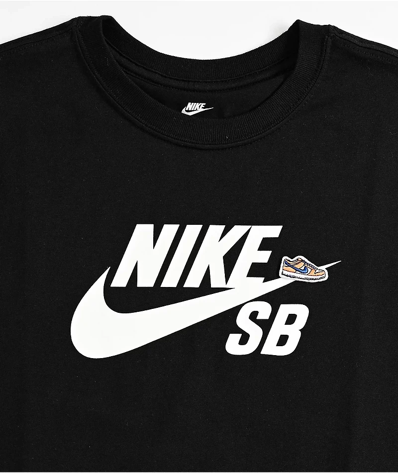 Nike SB Kids Dunk Patch Black T-Shirt