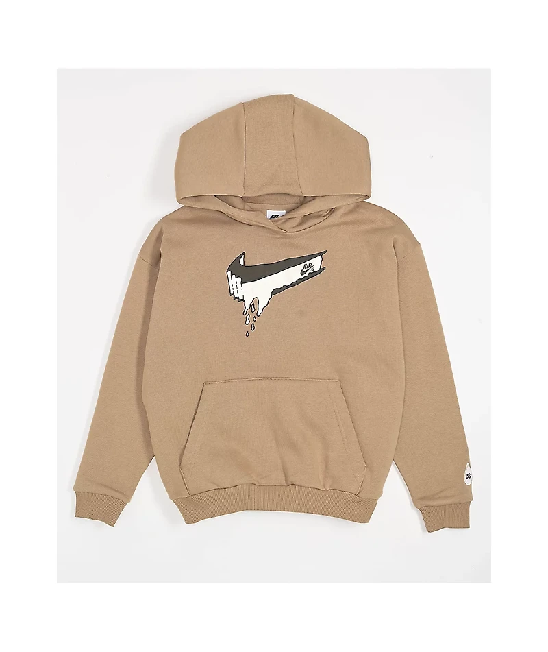 Nike SB Kids EasyOn Parachute Beige Hoodie