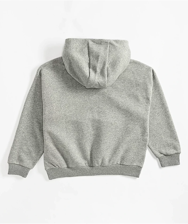Nike SB Kids Icon EasyOn Grey Hoodie