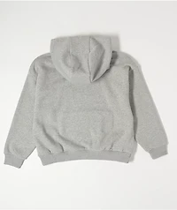 Nike SB Kids Icon Heather Grey Hoodie