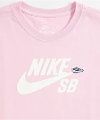 Nike SB Kids Icon Pink T-Shirt