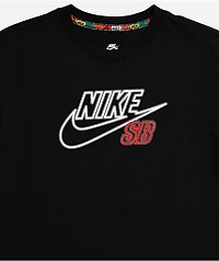 Nike SB Kids Logo Black & Red T-Shirt
