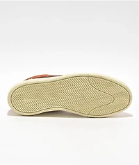 Nike SB Leo React Russet Brown & Coconut Skate Shoes