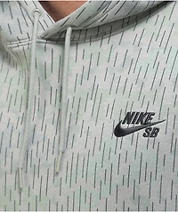 Nike SB Light Green Camo Hoodie