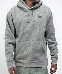 Nike SB Light Green Camo Hoodie
