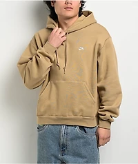 Nike SB Logo Beige Hoodie