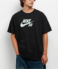 Nike SB Logo Black & Pistachio T-Shirt