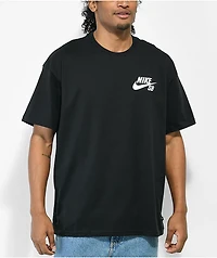 Nike SB Logo Black & White T-Shirt