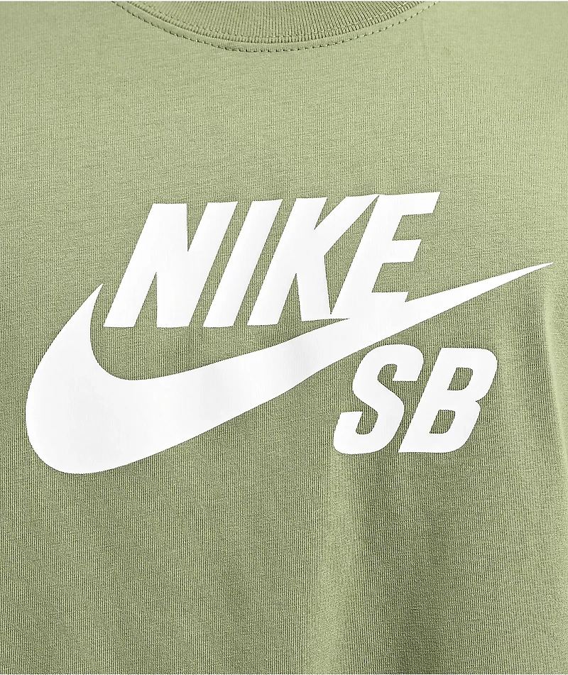 Nike SB Logo HBR Oil Green T-Shirt