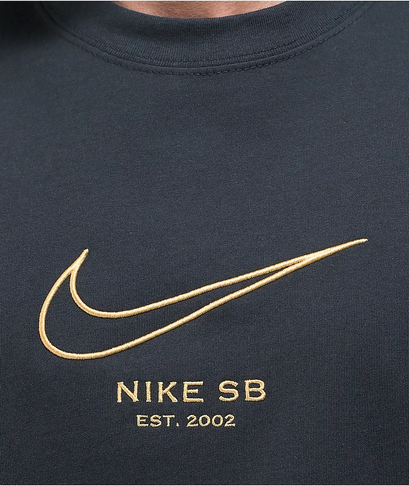 Nike SB Luxury Black & Gold T-Shirt