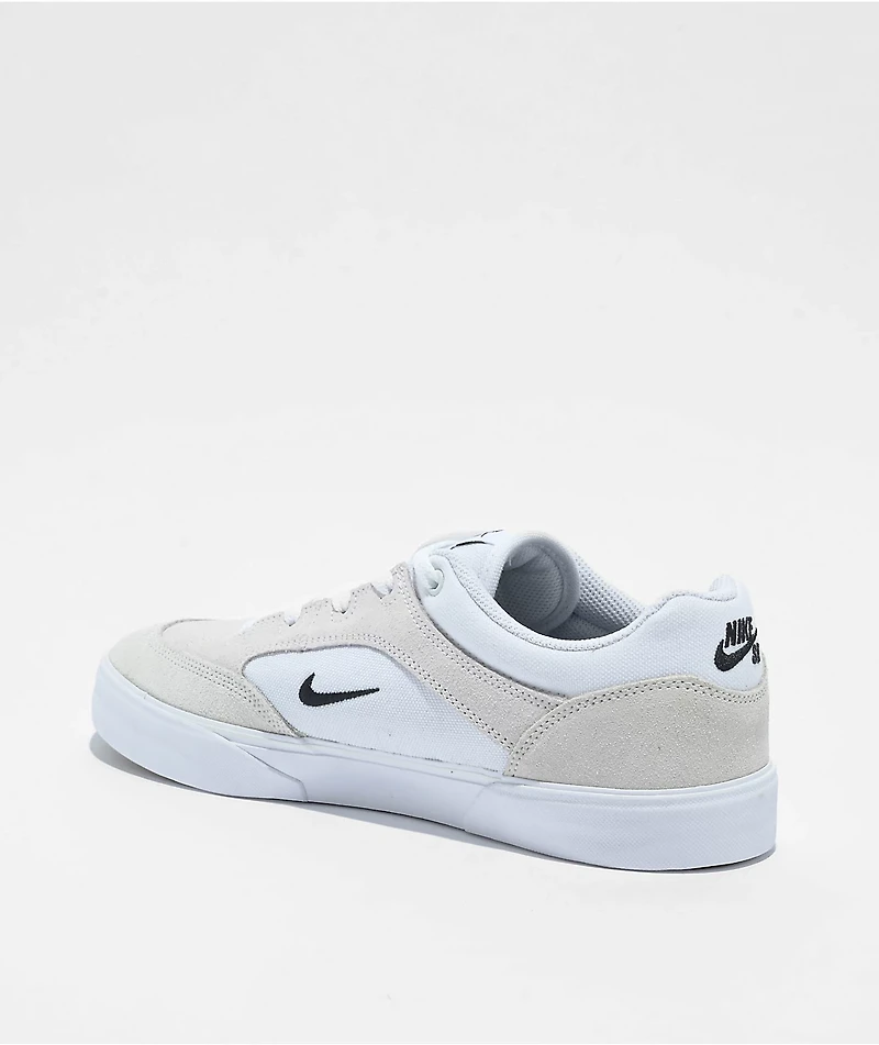 Nike SB Malor White Skate Shoes