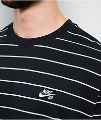 Nike SB Max90 Striped Black T-Shirt