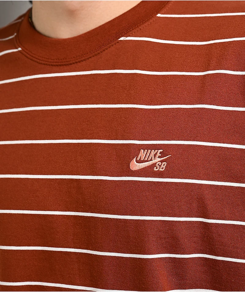 Nike SB Max90 Striped Brown T-Shirt