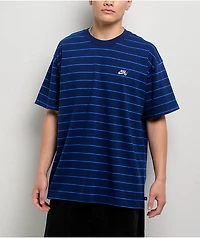 Nike SB Max90 Striped Navy T-Shirt