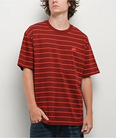 Nike SB Max90 Striped Red T-Shirt