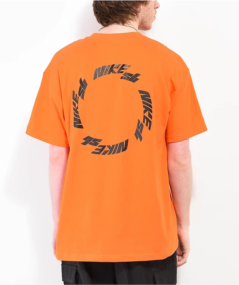 Nike SB Wheel Orange T-Shirt