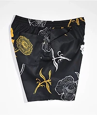 Nike SB Novelty Black Elastic Waist Board Shorts