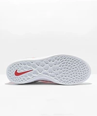 Nike SB Nyjah 3 University Red & White Skate Shoes
