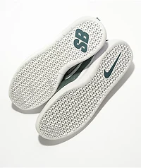 Nike SB Nyjah Free 2 Ash Green, White, & Blue Skate Shoes
