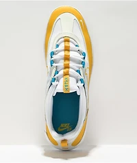 Nike SB Nyjah Free 2 Dark Sulfur & White Skate Shoes