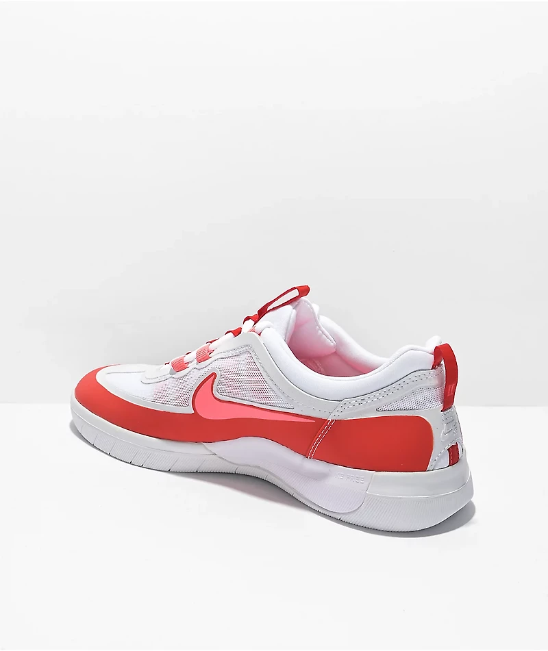 Nike SB Nyjah Free 2 Lobster & Pink Gaze Skate Shoes