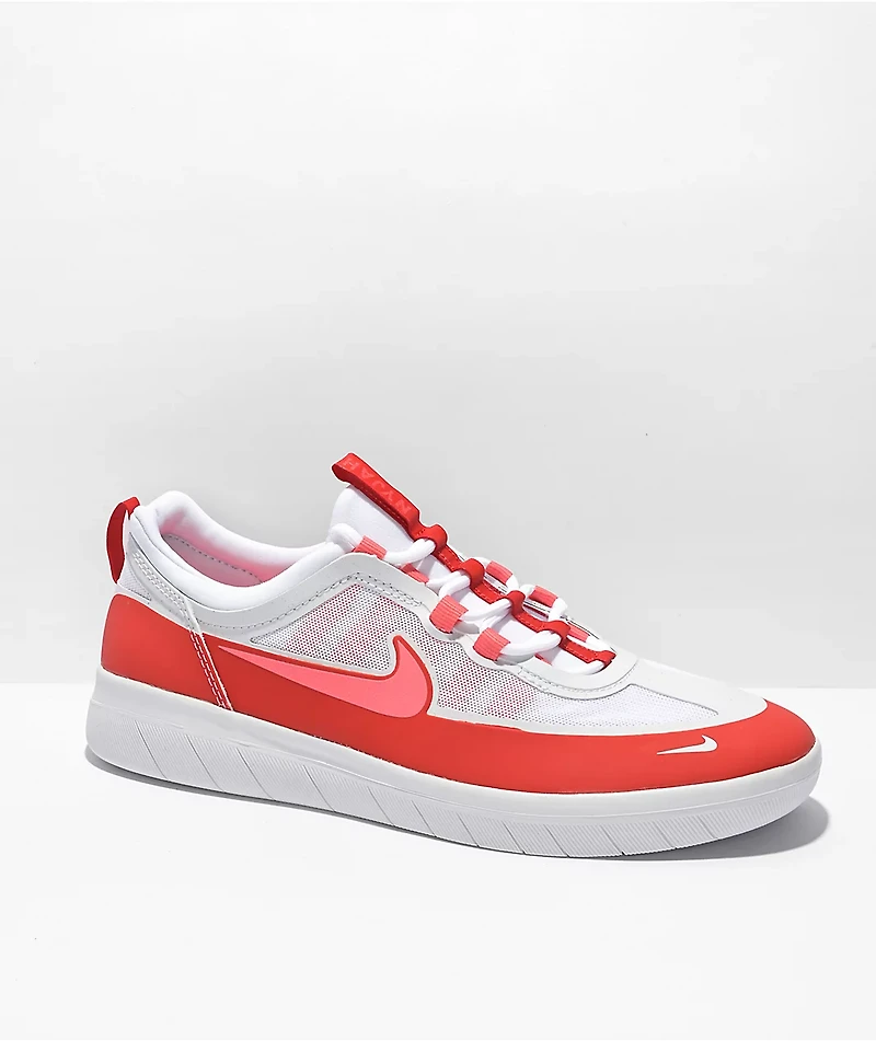 Nike SB Nyjah Free 2 Lobster & Pink Gaze Skate Shoes