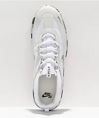 Nike SB Nyjah Free 2 White & Atmospheric Grey Skate Shoes
