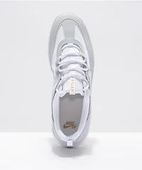 Nike SB Nyjah Free 2.0 Sky Grey & White Skate Shoes