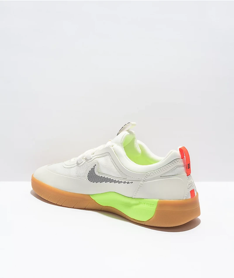 Nike SB Nyjah Free 2.0 Tokyo Rawdacious Skate Shoes