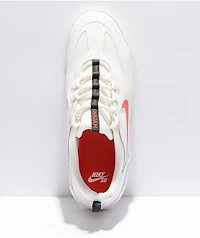 Nike SB Nyjah Free 2.0 White, Blue, & Red Skate Shoes