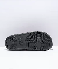 Nike SB Offcourt Dark Grey & Pink Slide Sandals