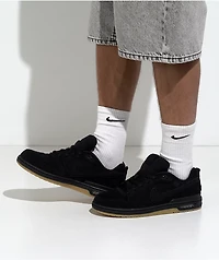 Nike SB P-Rod 1 Zoom Air Low Black & Gum Skate Shoes
