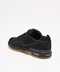 Nike SB P-Rod 1 Zoom Air Low Black & Gum Skate Shoes