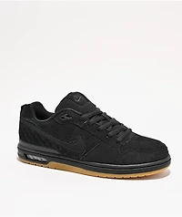 Nike SB P-Rod 1 Zoom Air Low Black & Gum Skate Shoes