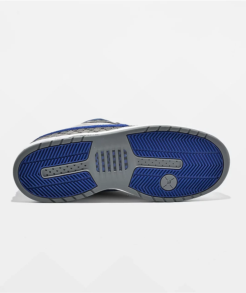 Nike SB P-Rod 1 Zoom Air Low Flint Grey & Royal Blue Skate Shoes